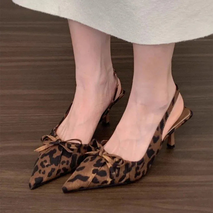 Point Toe Kitten Heels Pumps