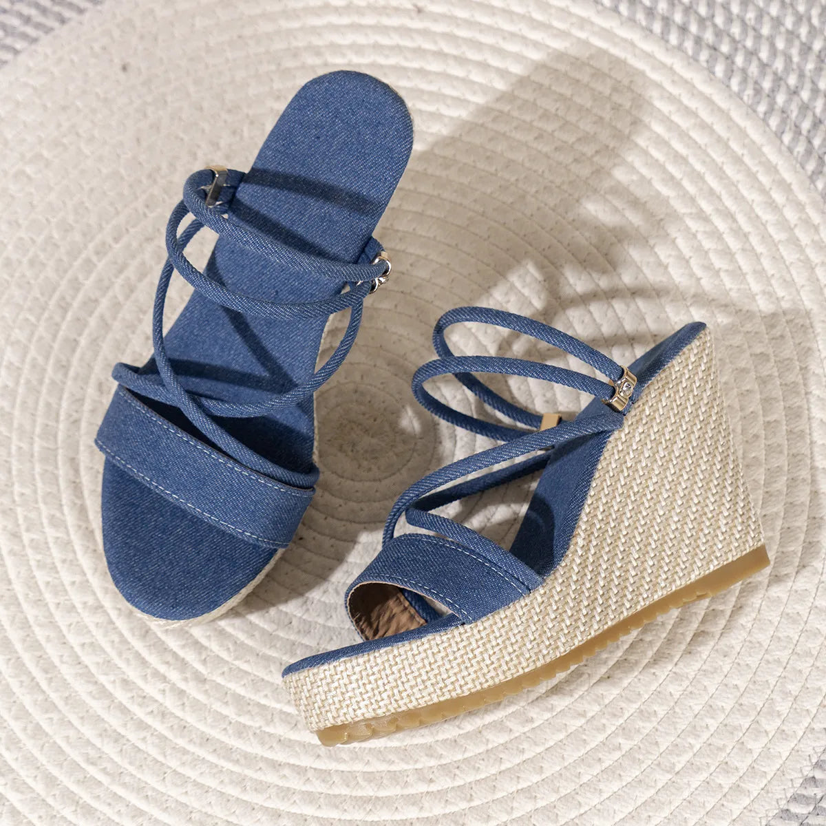Open Toe Wedge Sandals